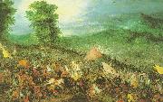 Jan Brueghel The Battle of Issus oil